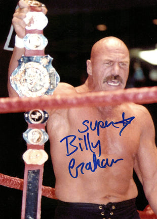 Superstar Billy Graham signed 8x10 Photo