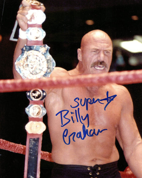 Superstar Billy Graham signed 8x10 Photo