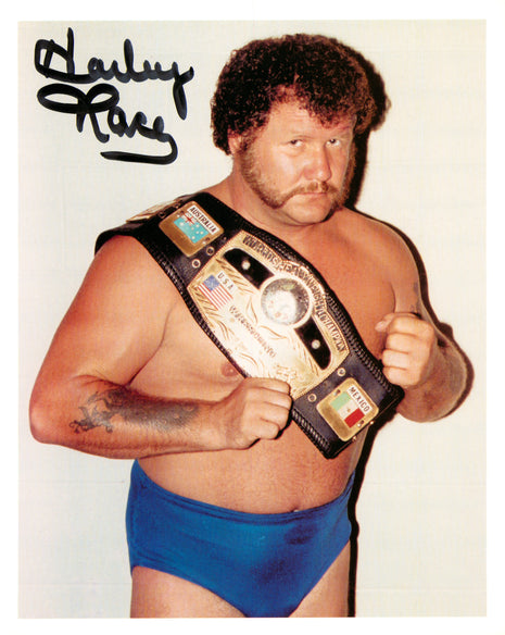 Harley Race signed 8x10 Photo