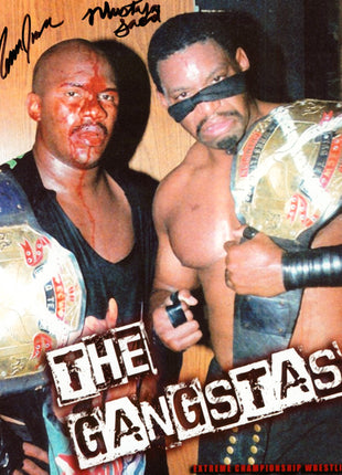 New Jack & Mustafa dual signed 8x10 Photo