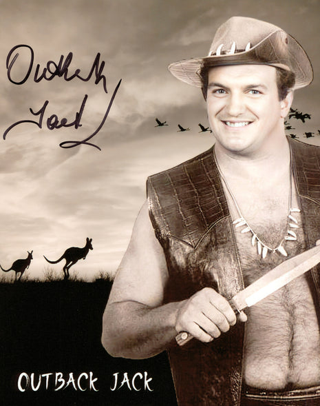 Outback Jack signed 8x10 Photo