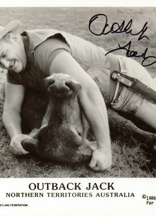 Outback Jack signed 8x10 Photo