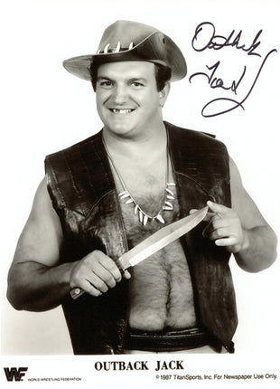 Outback Jack signed 8x10 Photo