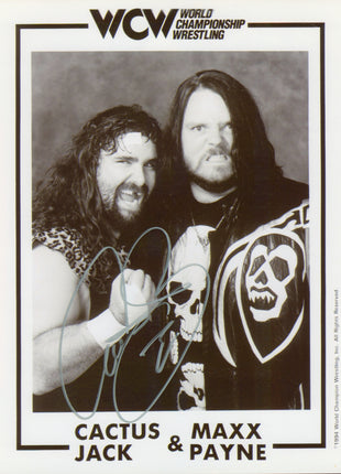 Cactus Jack signed 8x10 Photo