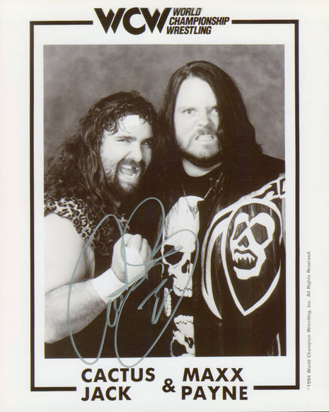 Cactus Jack signed 8x10 Photo