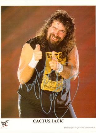 Cactus Jack signed 8x10 Photo