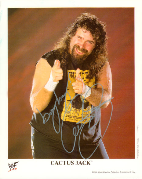 Cactus Jack signed 8x10 Photo