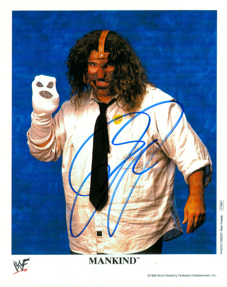 Mankind signed 8x10 Photo