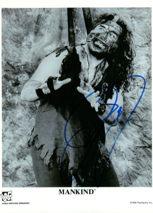 Mankind signed 8x10 Photo