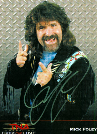 Mick Foley signed 8x10 Photo