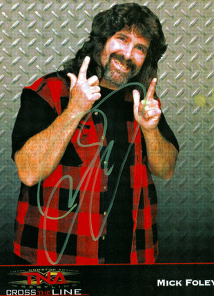Mick Foley signed 8x10 Photo