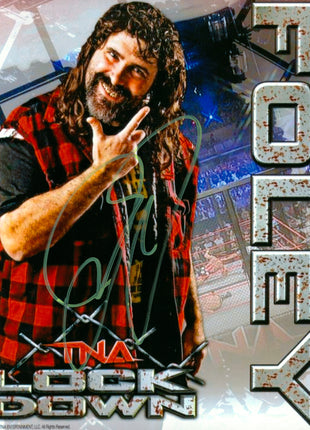 Mick Foley signed 8x10 Photo