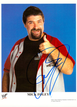 Mick Foley signed 8x10 Photo