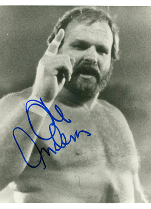 Ole Anderson signed 8x10 Photo