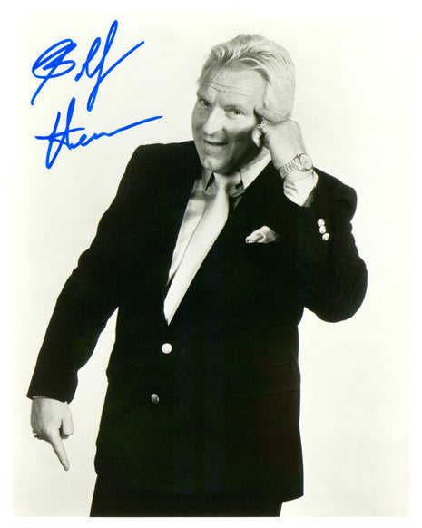 Bobby Heenan firmó una foto de 8x10