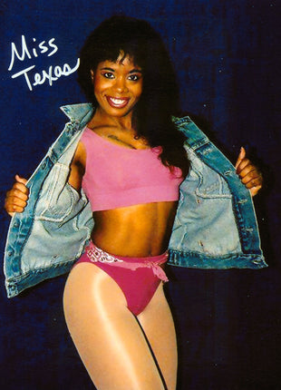 Miss Texas (Jacqueline) signed 8x10 Photo