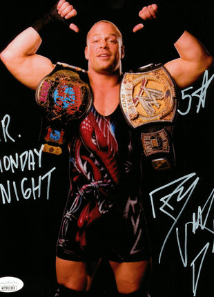 Rob Van Dam signed 8x10 Photo (w/ JSA)