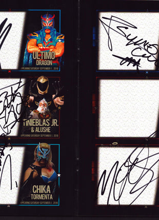 Multi-signed 2018 Lucha Expo Official Program