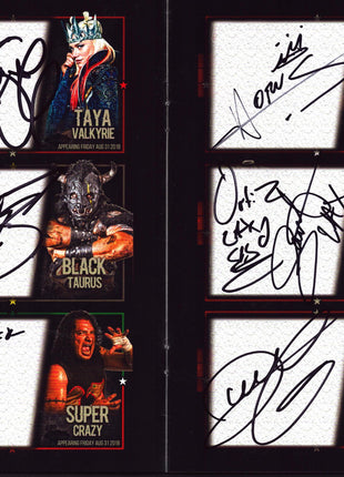 Multi-signed 2018 Lucha Expo Official Program