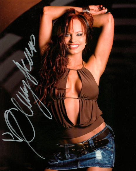 Christy Hemme signed 8x10 Photo