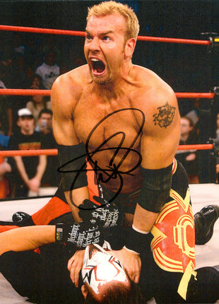 Christian Cage signed 8x10 Photo