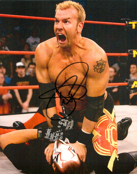 Christian Cage signed 8x10 Photo