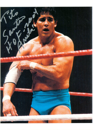 Tito Santana signed 8x10 Photo