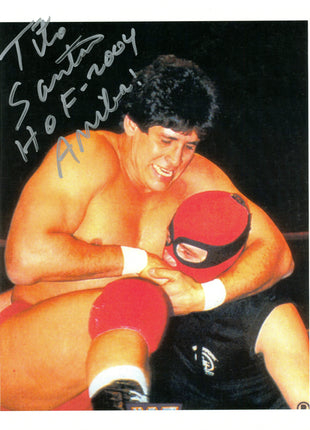 Tito Santana signed 8x10 Photo