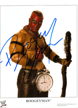 Boogeyman signed 8x10 Photo