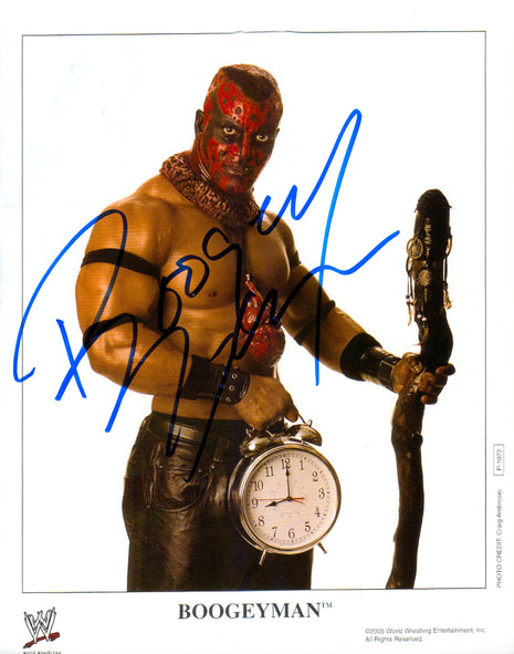 Boogeyman signed 8x10 Photo