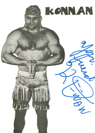 Konnan signed 8x10 Photo