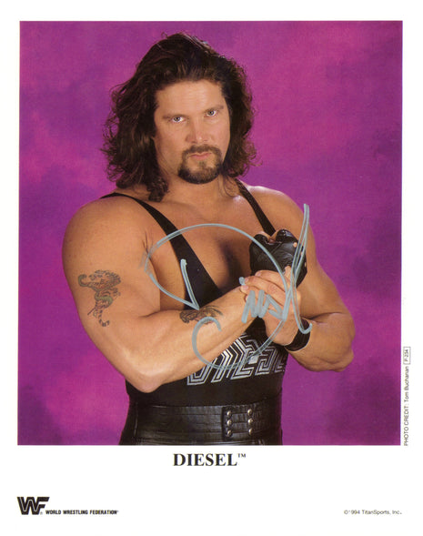 Foto firmada por Diesel de 8x10