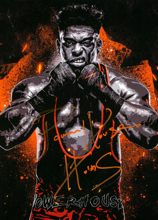 Powerhouse Hobbs signed 8x10 Photo