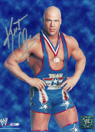 Kurt Angle signed 8x10 Photo