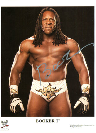 Photo 8x10 signée par Booker T