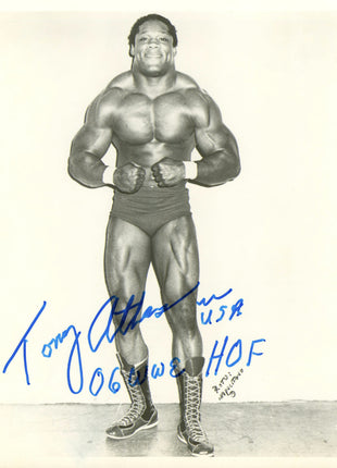 Tony Atlas signed 8x10 Photo