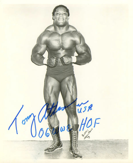 Tony Atlas signed 8x10 Photo