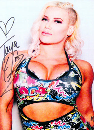 Taya Valkyrie signed 8x10 Photo