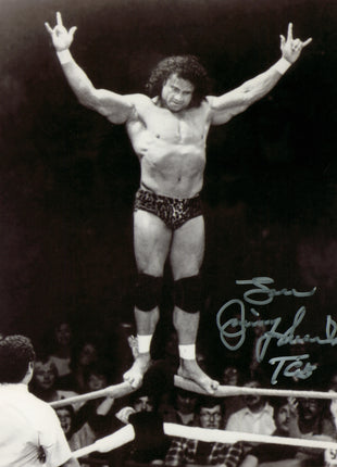 Jimmy Snuka signed 8x10 Photo