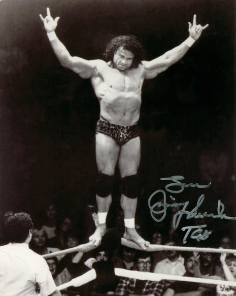 Jimmy Snuka signed 8x10 Photo