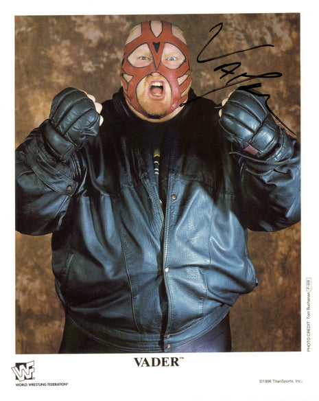 Vader signed 8x10 Photo