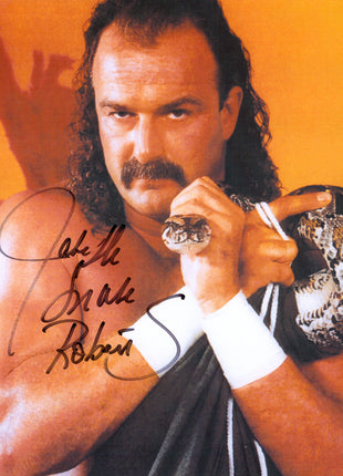 Jake Roberts signed 8x10 Photo