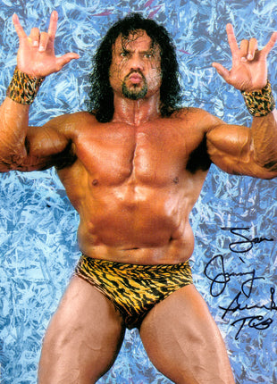 Jimmy Snuka signed 8x10 Photo