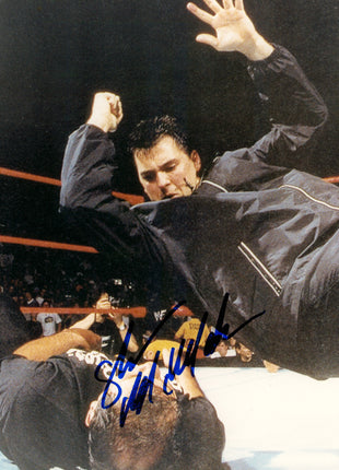 Shane McMahon signed 8x10 Photo with Shane Cash