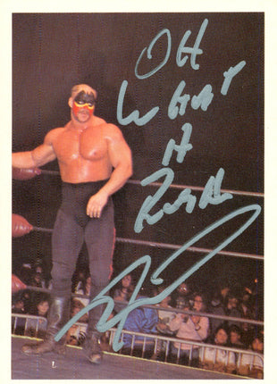 Roadwarrior Animal signed Card