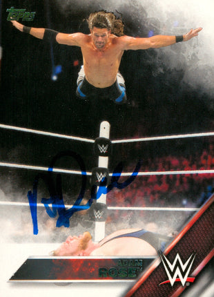 Adam Rose signed 2016 Topps WWE Trading Card