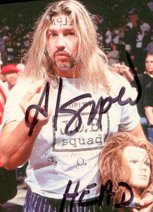 Al Snow & Head signed 1998 Comic Images Trading Card