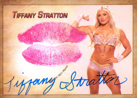 Tiffany Stratton signed Kiss Card