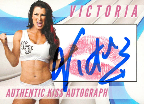 Victoria signed Kiss Card