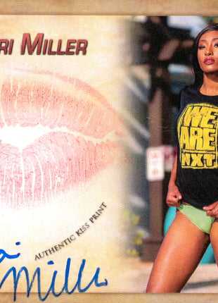 Amari Miller signed Kiss Card